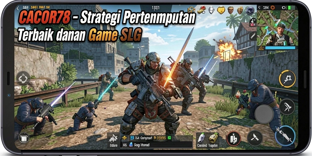 Tangkapan layar gameplay <strong>CACOR78</strong> yang menunjukkan pertempuran strategis yang mendebarkan.