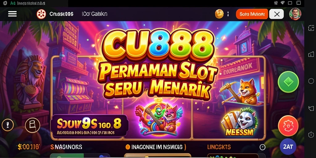Tangkapan layar CU888 menampilkan pengalaman bermain slot yang menarik.