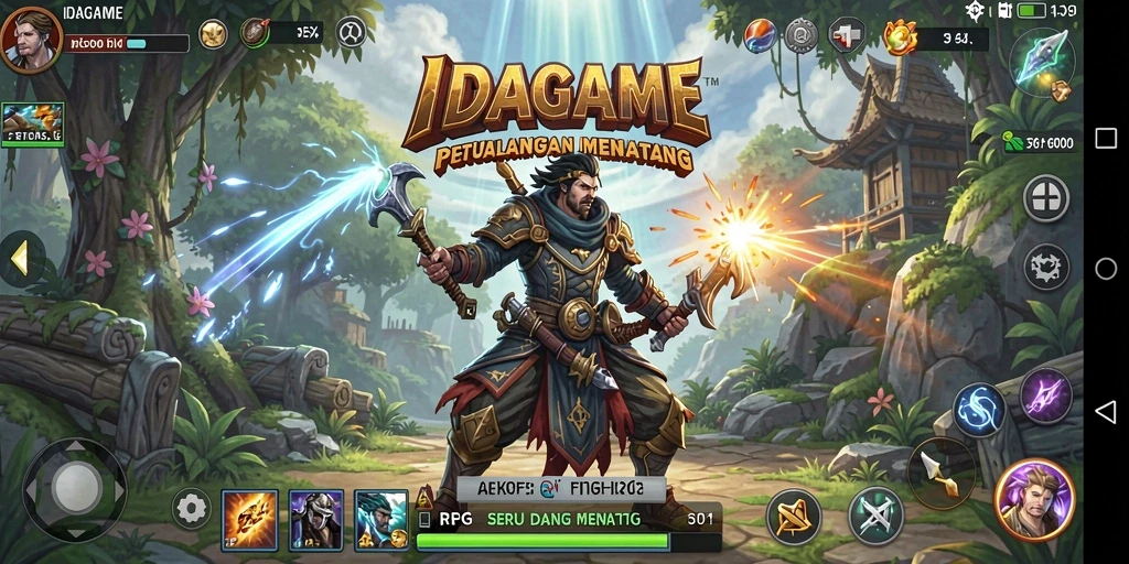 Screenshot <strong>IDAGAME</strong> menampilkan petualangan seru dalam dunia RPG.