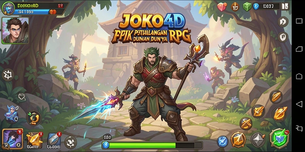 Tampilan menarik gameplay RPG JOKO4D dengan grafis yang memukau.