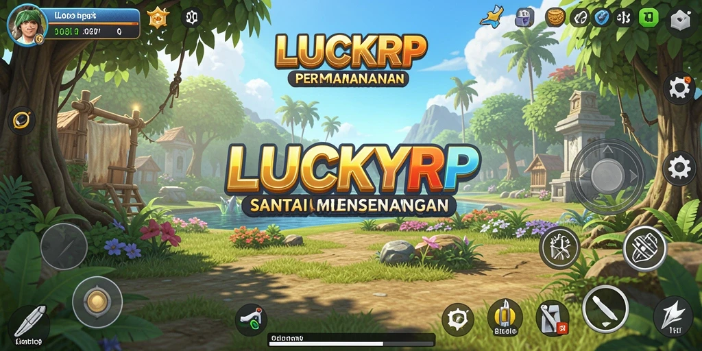 Menampilkan gameplay menarik dari LUCKYRP yang menyenangkan dan casual.