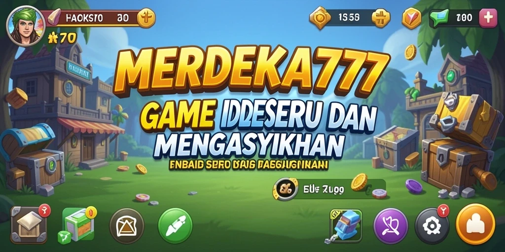 Tampilan gameplay MERDEKA777 dalam momen Idle yang menarik.