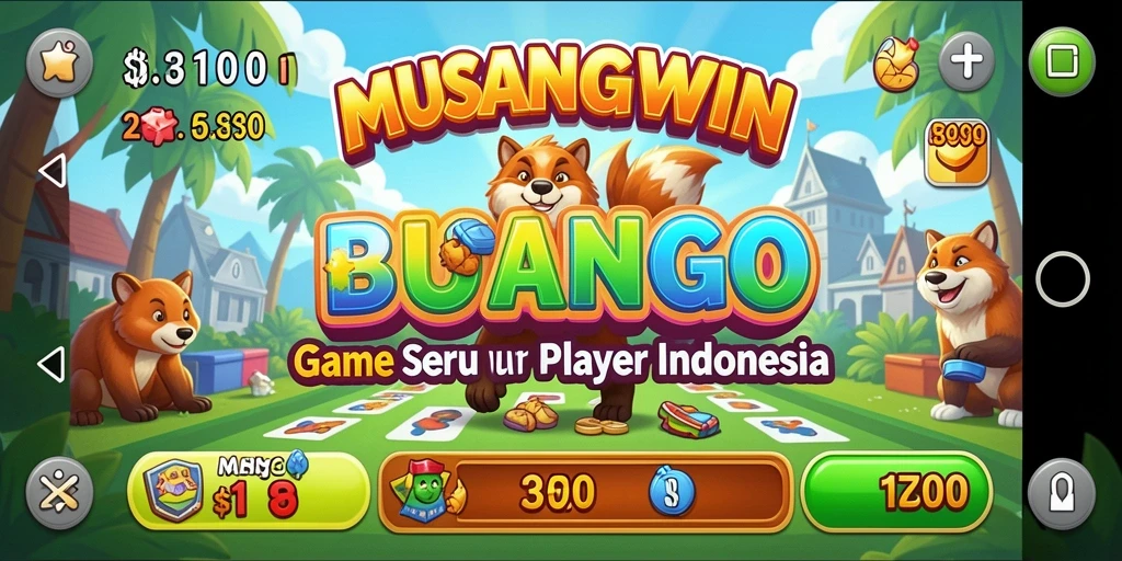 Screenshot MUSANGWIN menampilkan gameplay Bingo yang menarik