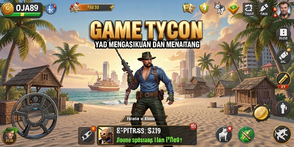 Tampilan gameplay OJA89 yang menarik dan penuh strategi Tycoon.
