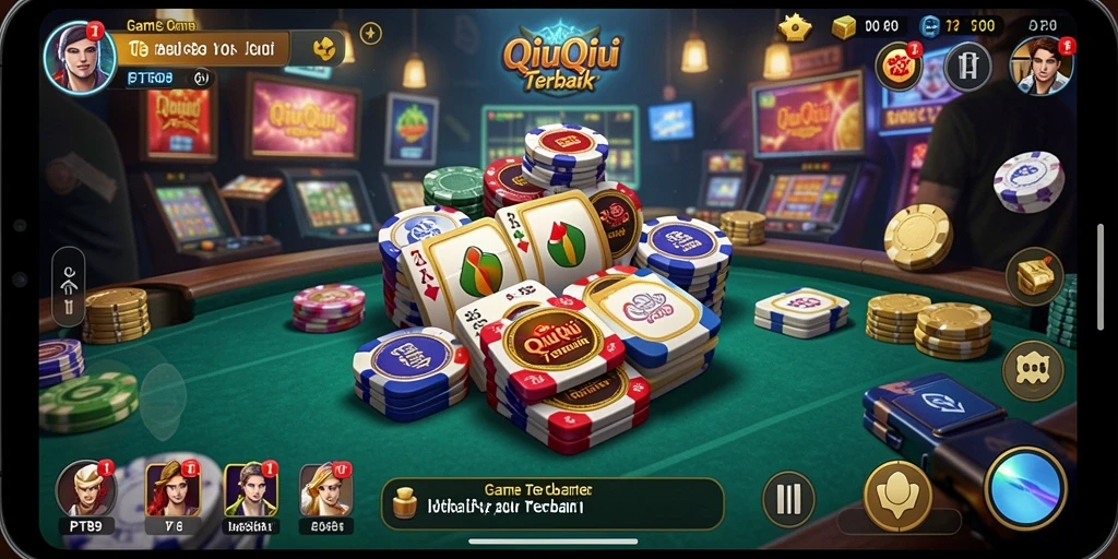Tangkapan layar utama dari gameplay seru QiuQiu PT89.
