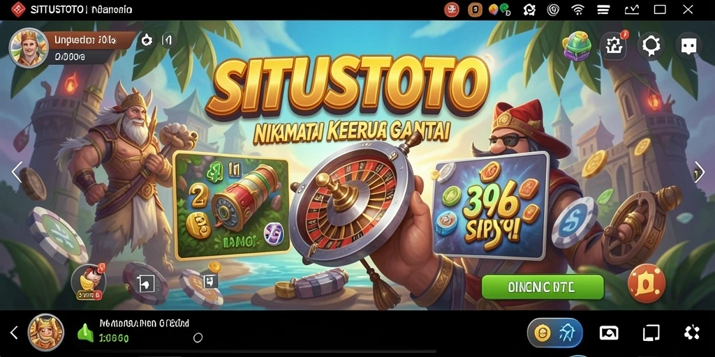 Tampilan menarik dari gameplay SITUSTOTO yang seru dan menantang.