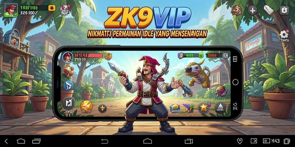 Tampilan gameplay ZK9VIP yang menarik dan menawan.
